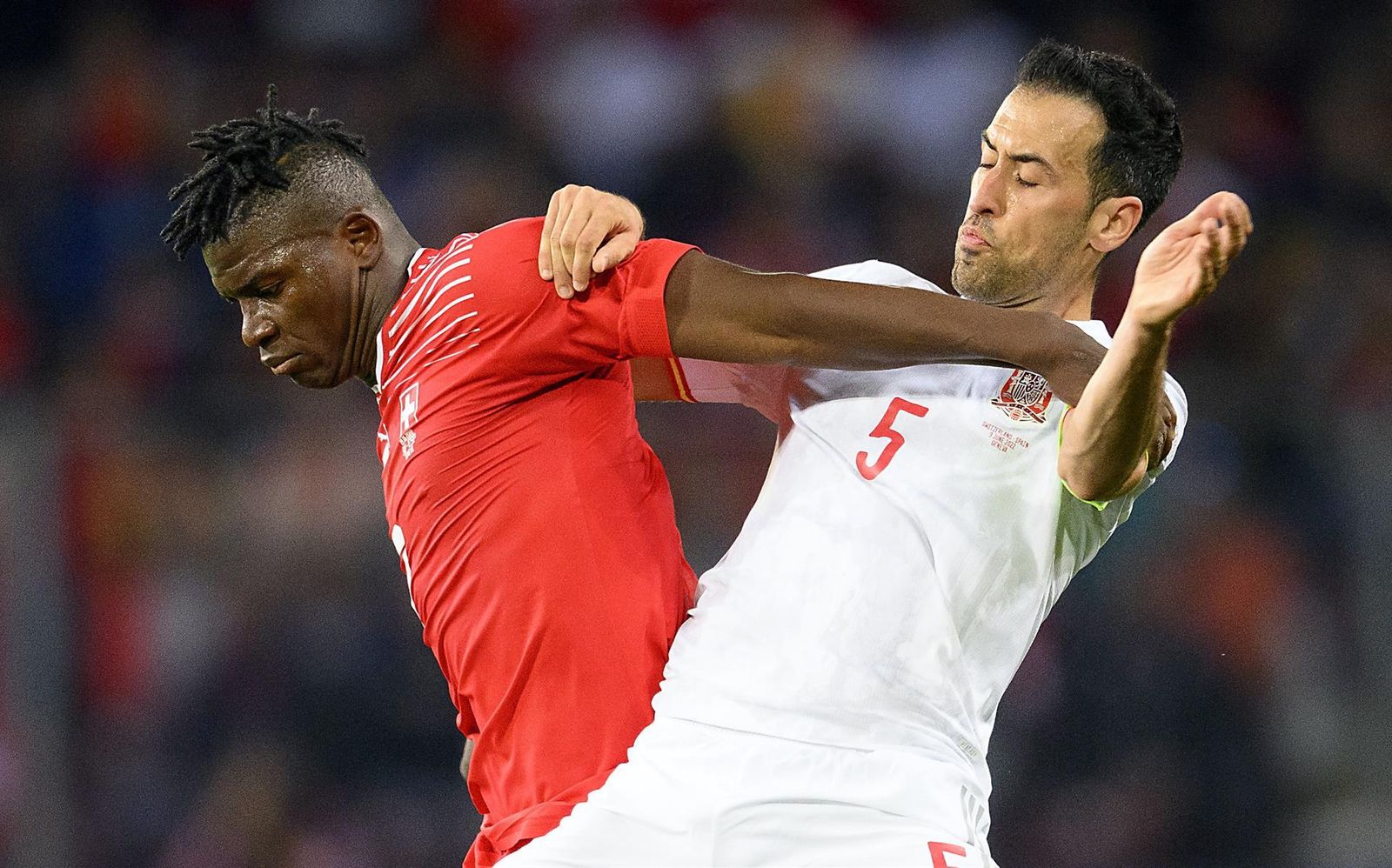 Busquets ante Suiza