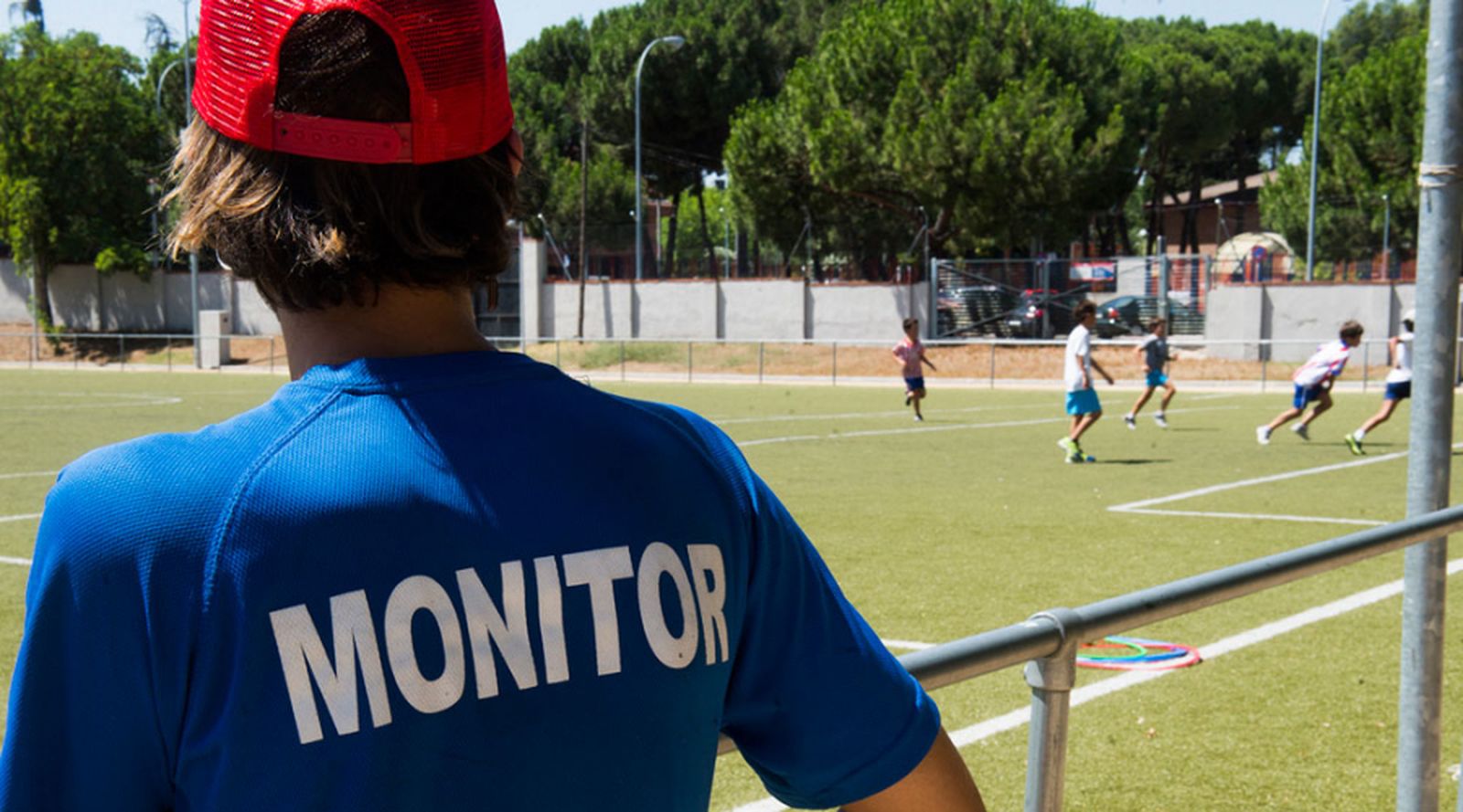 Actividad deportiva en una instalación de Pozuelo de Alarcón