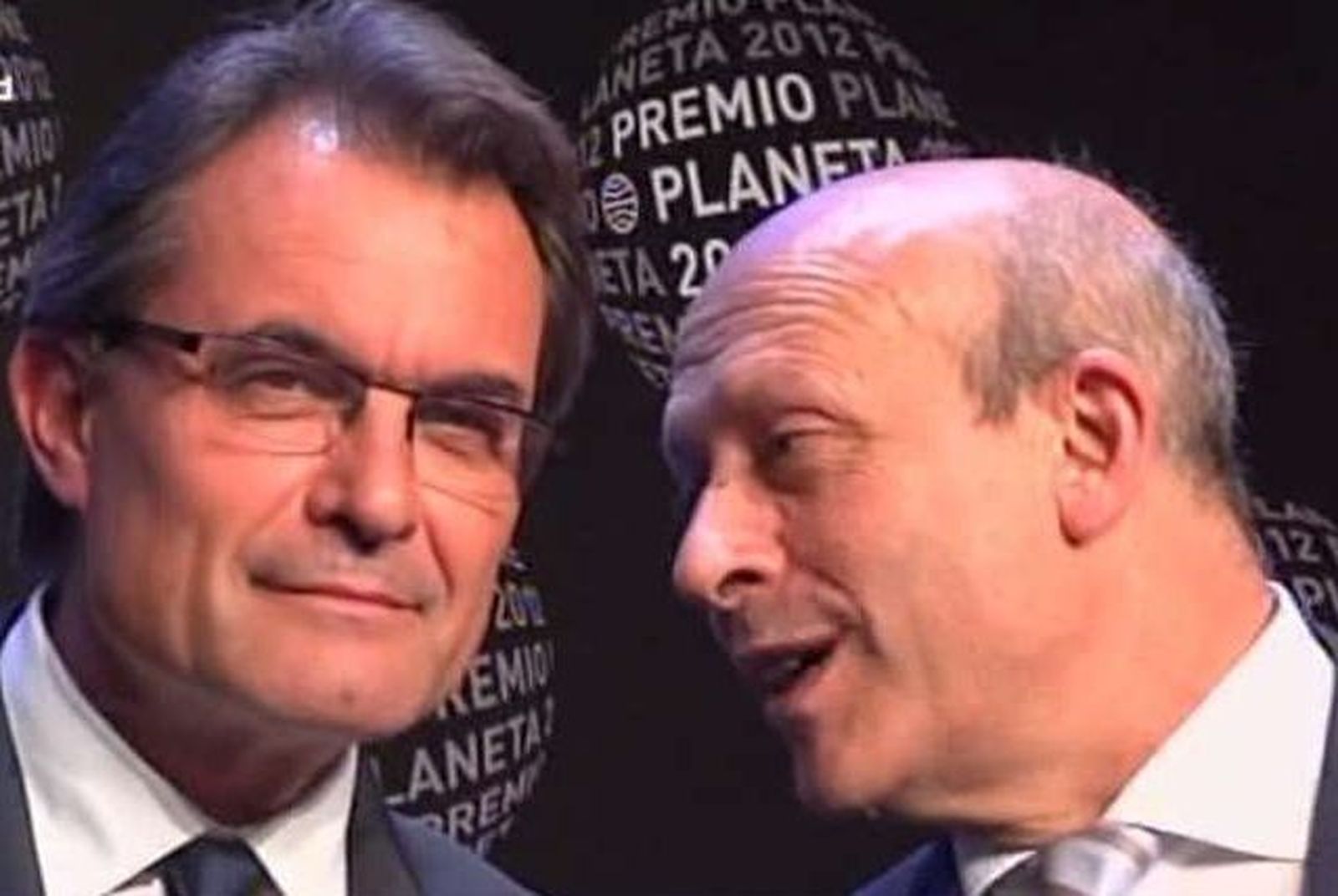 Mas y Wert “sólo” coinciden en la entrega del Premio Planeta