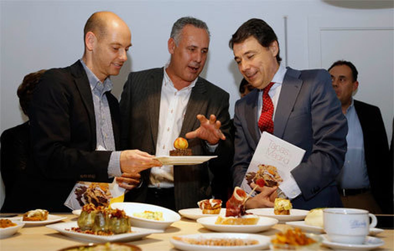 González en la presentación de Tapas de Madrid