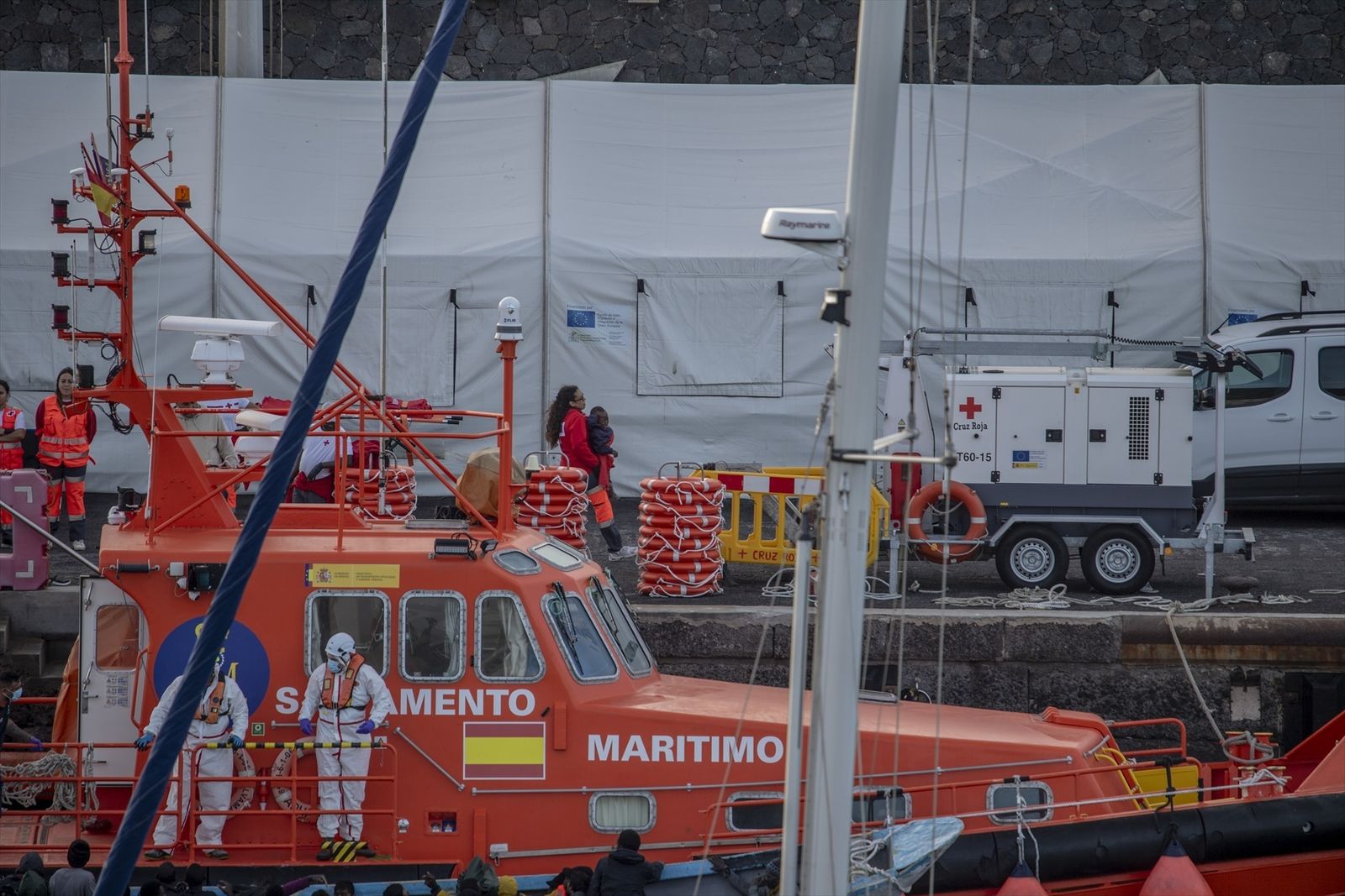 Embarcación de Salvamento Marítimo