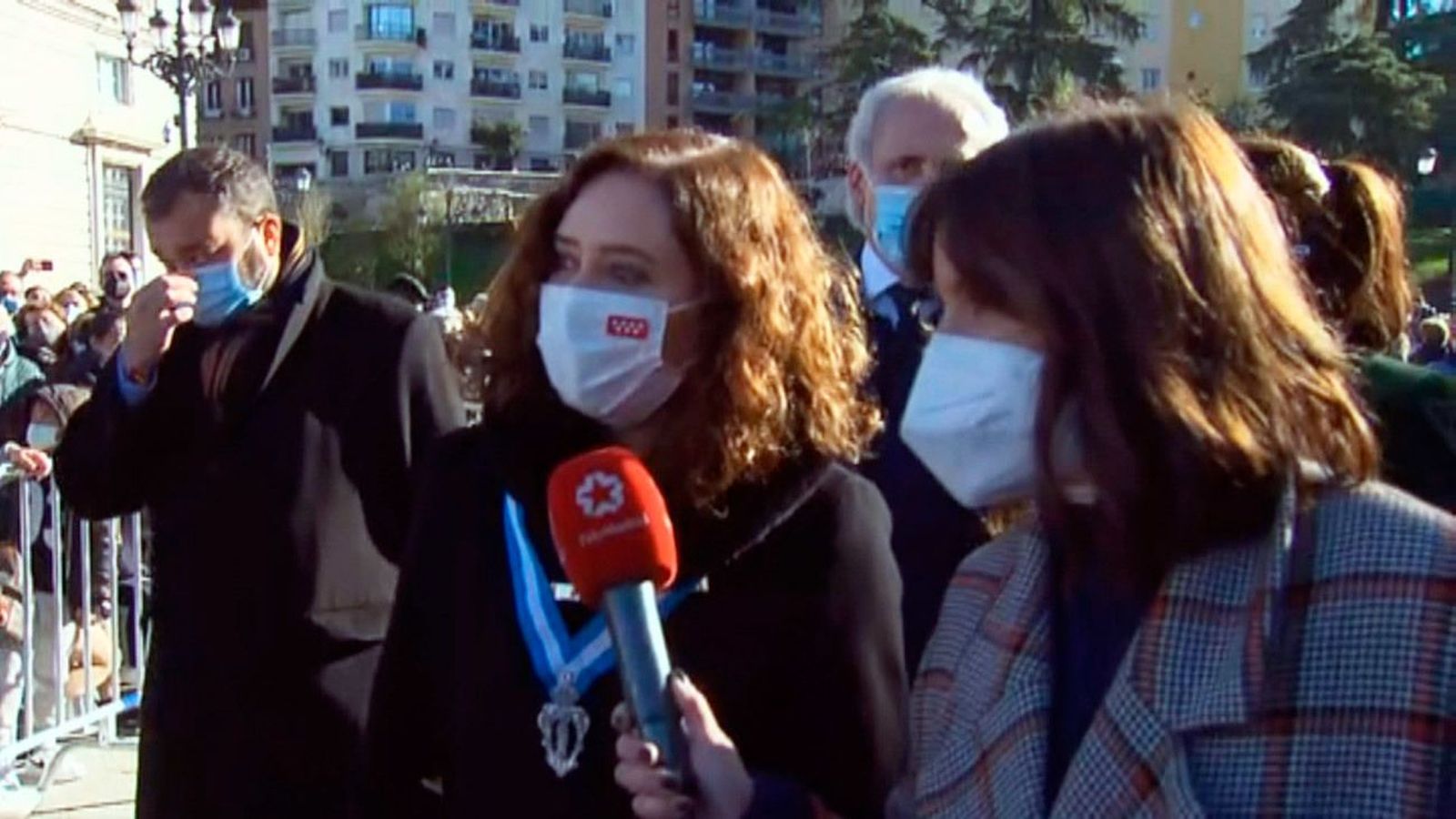 Ayuso pide "unidad al pueblo de Madrid" en el Día de la Almudena