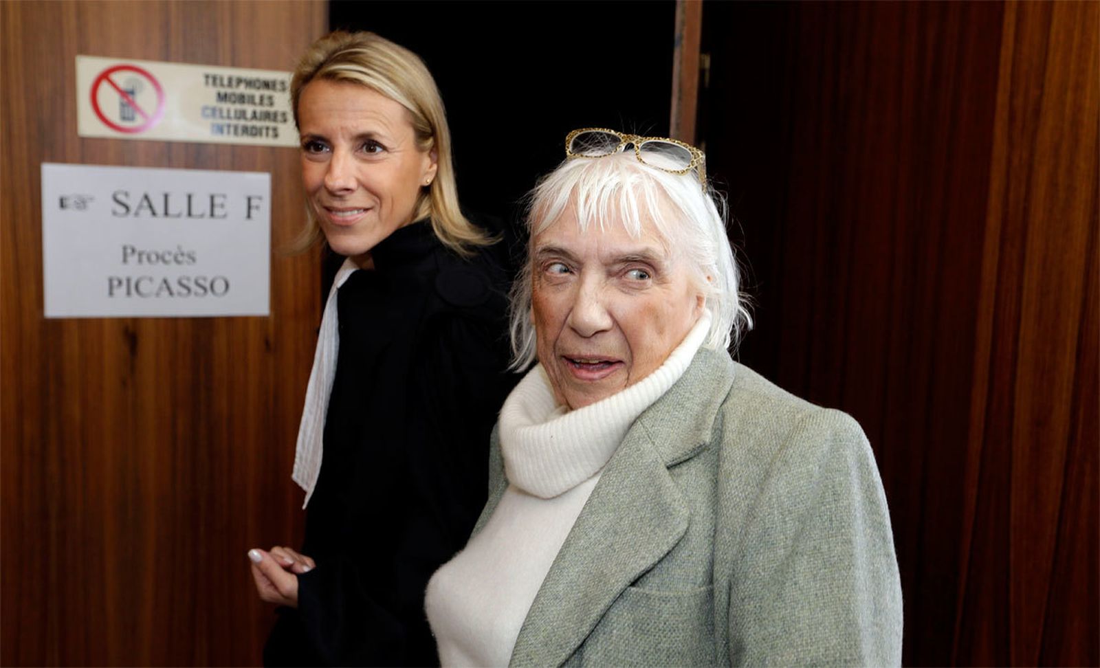Maya Ruiz Picasso, hija de Pablo Picasso, en una foto de marzo de 2017