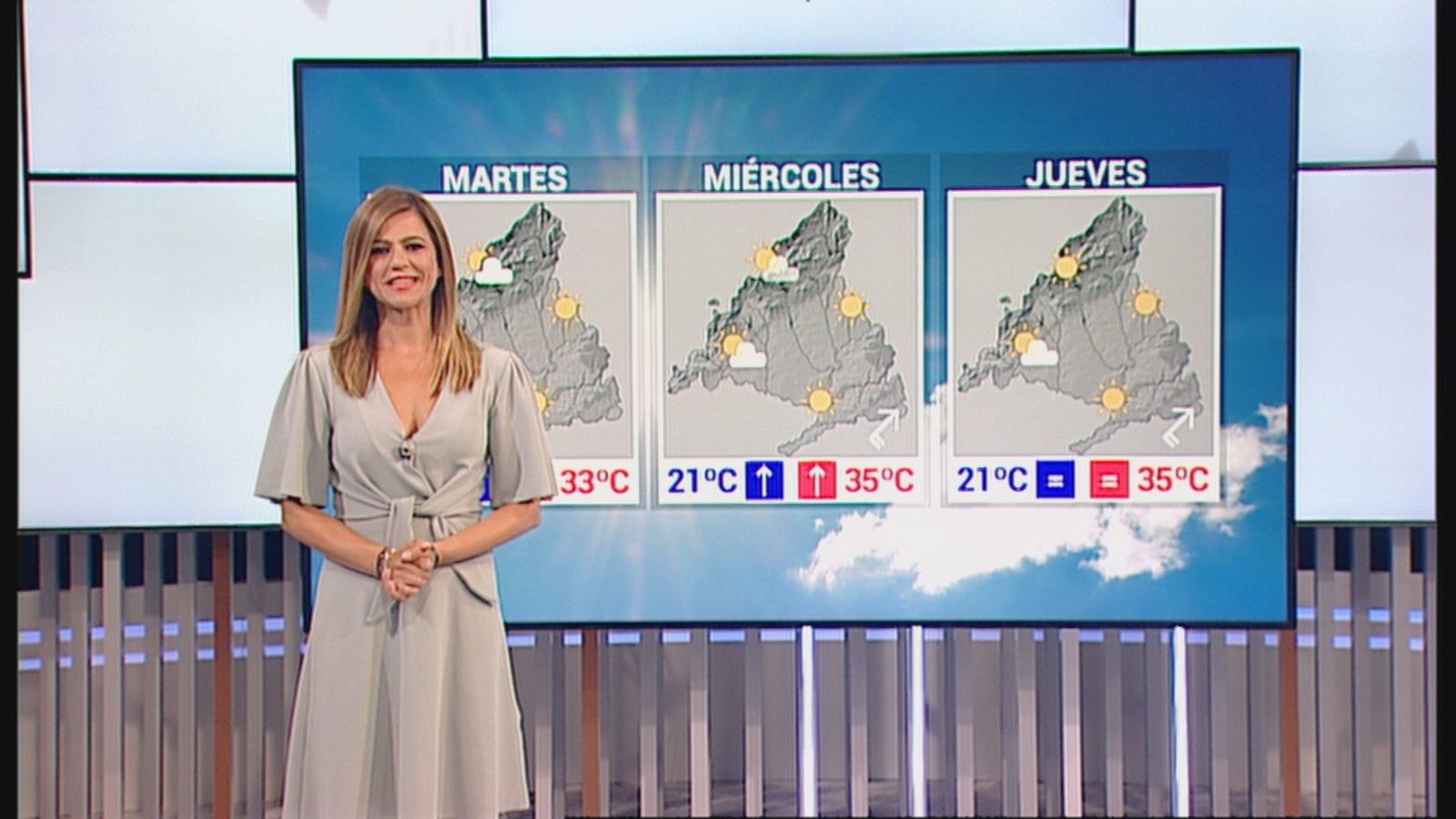 Vuelve el calor a Madrid tras la tregua del fin de semana