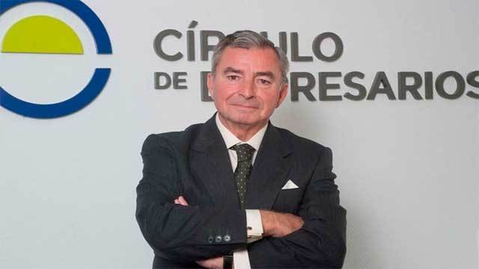 El presidente del Círculo de Empresarios, Javier Vega de Seoane