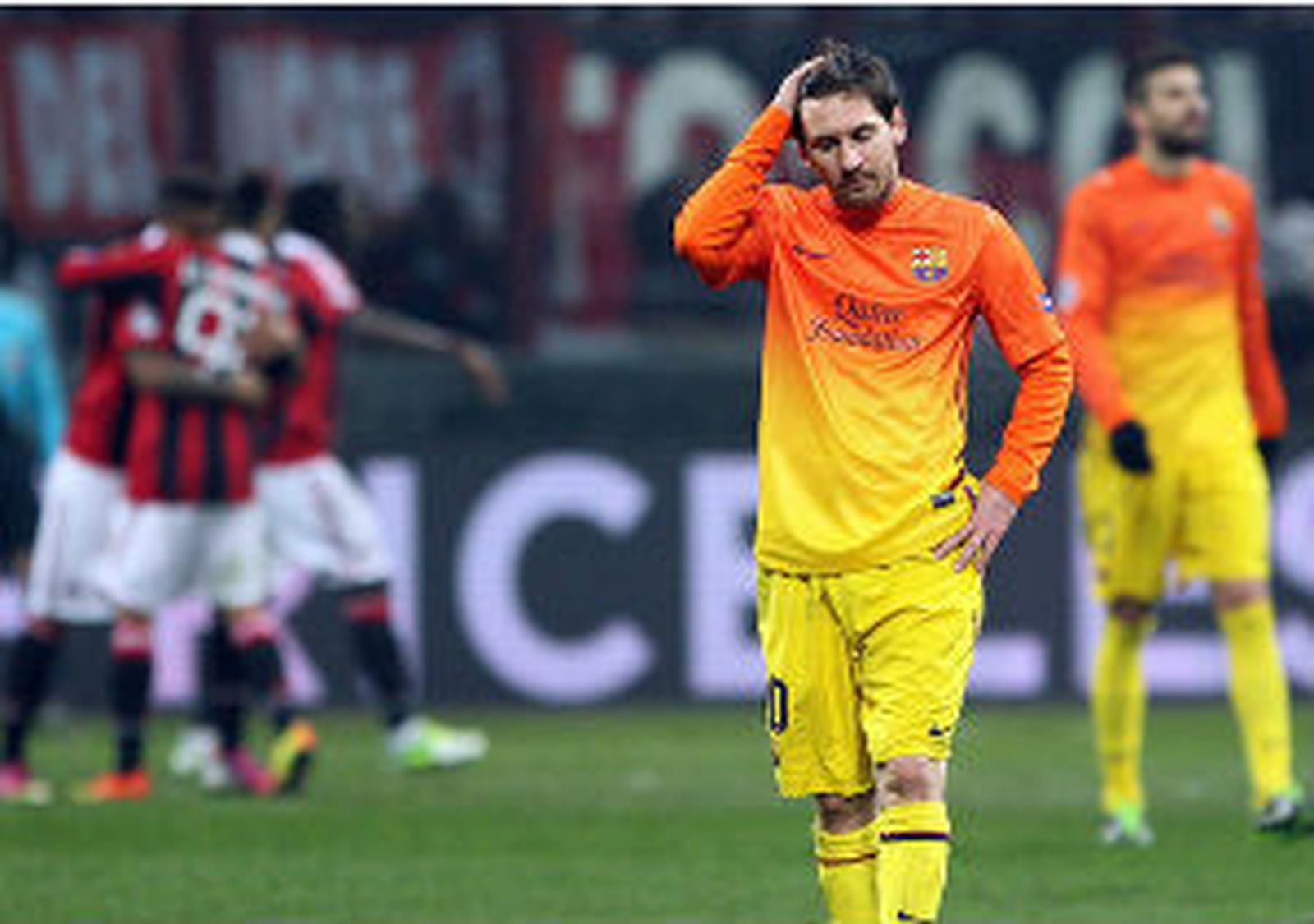 Milan ante el Barcelona