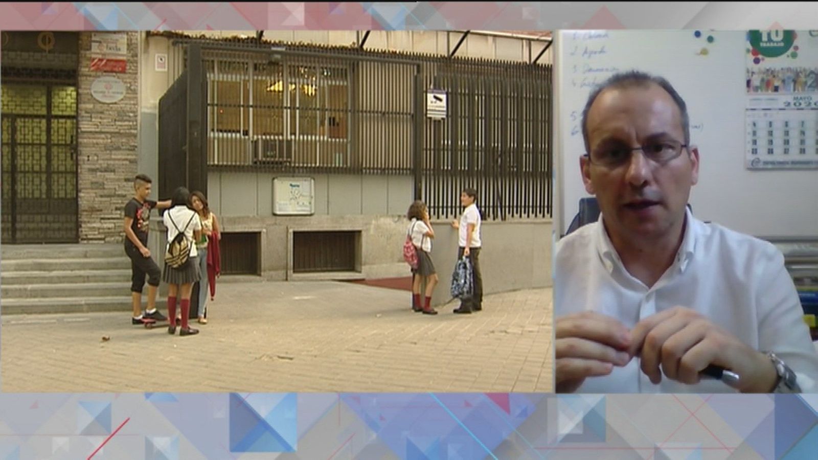 Críticas del Csif a la vuelta a las aulas con la mitad de alumnos: "Todo son ocurrencias"