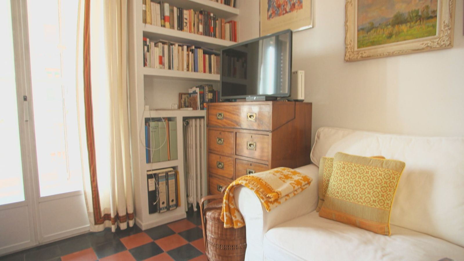 El interior de la Casa de las Flores