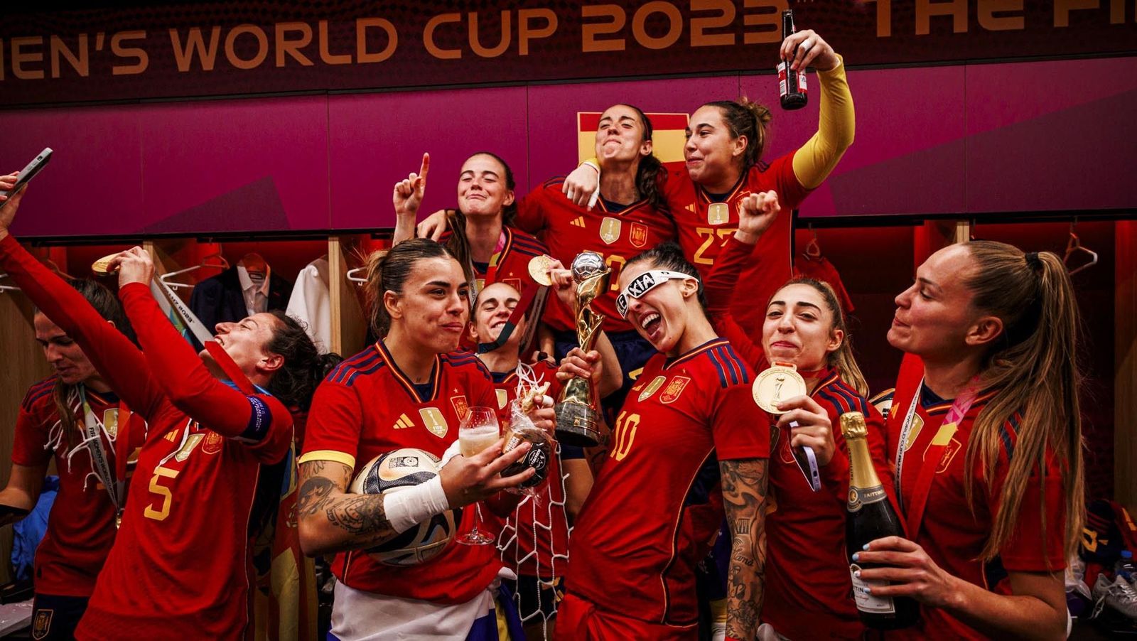 Así fue la fiesta de las campeonas del mundo