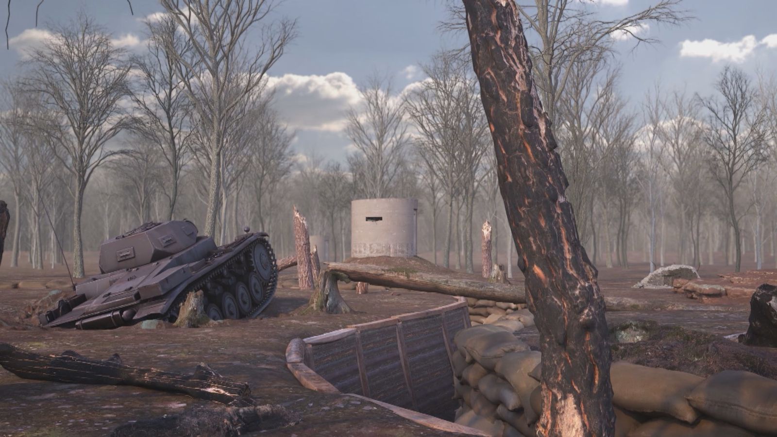 Reconstrucción del Parque del Oeste durante la Guerra Civil