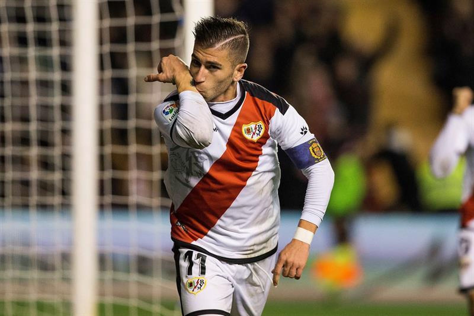 Adrián Embarba, jugador del Rayo Vallecano