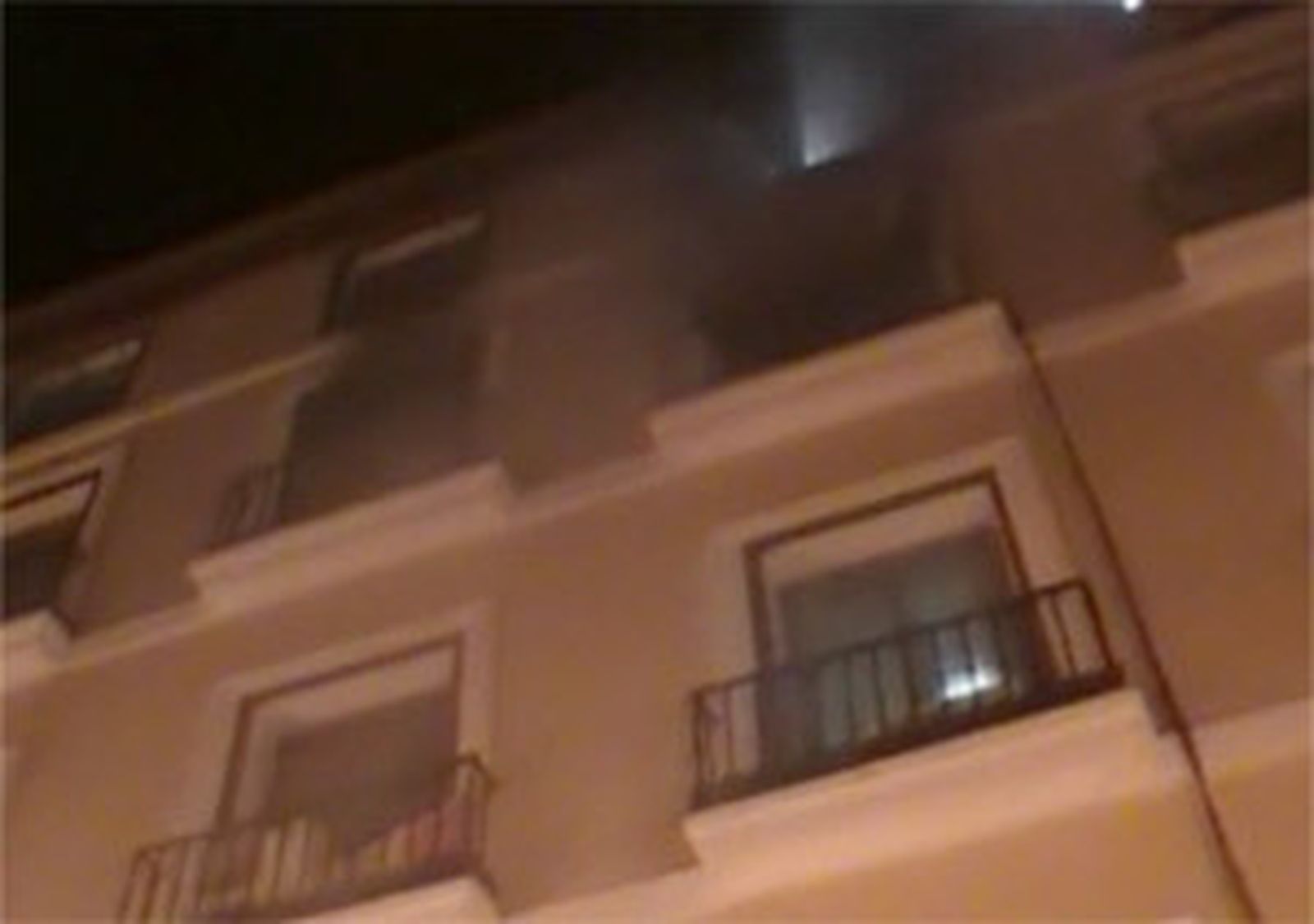 Incendio en la calle Puebla