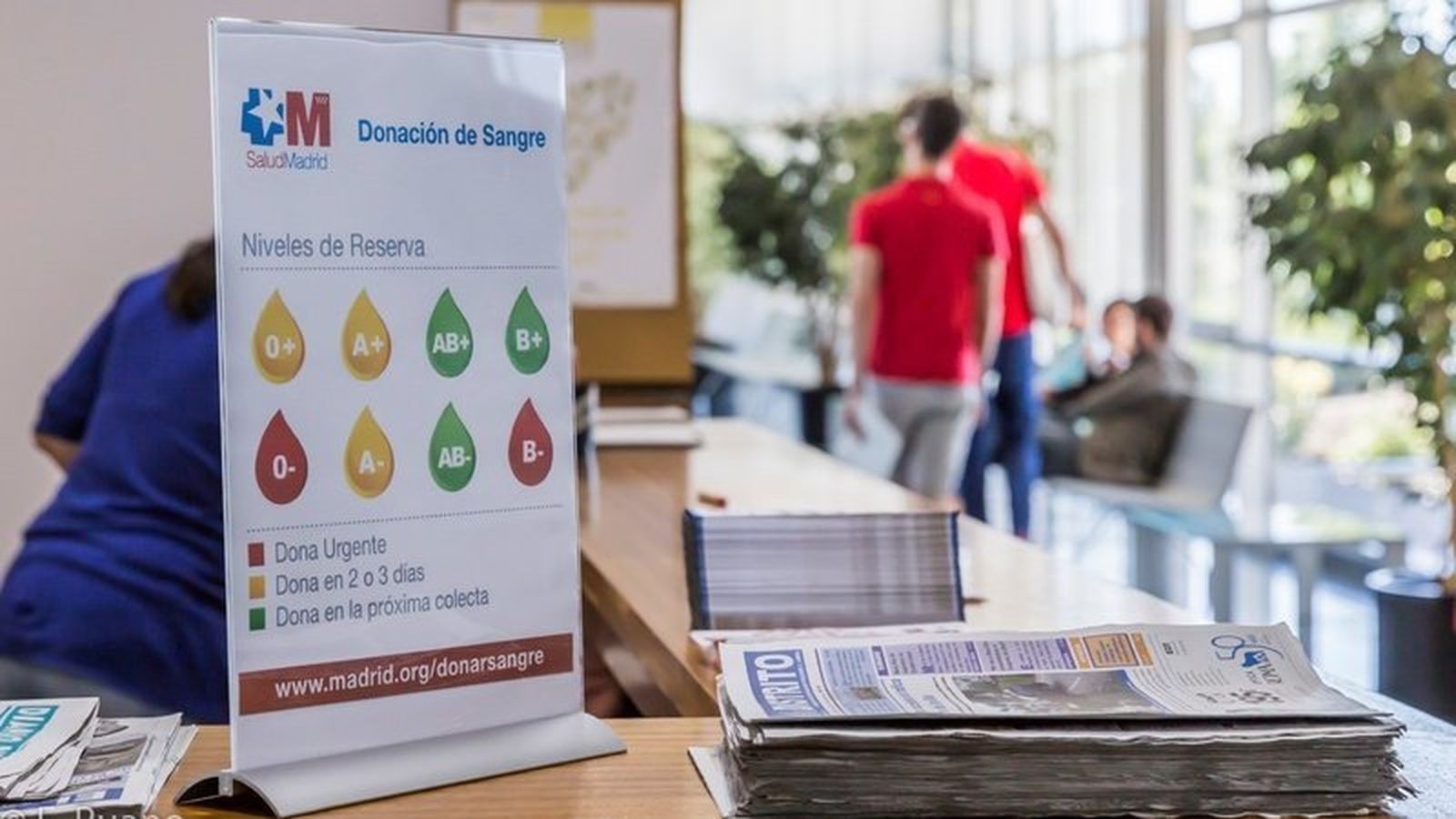 Unidad de Donación de Sangre del Hospital Ramón y Cajal