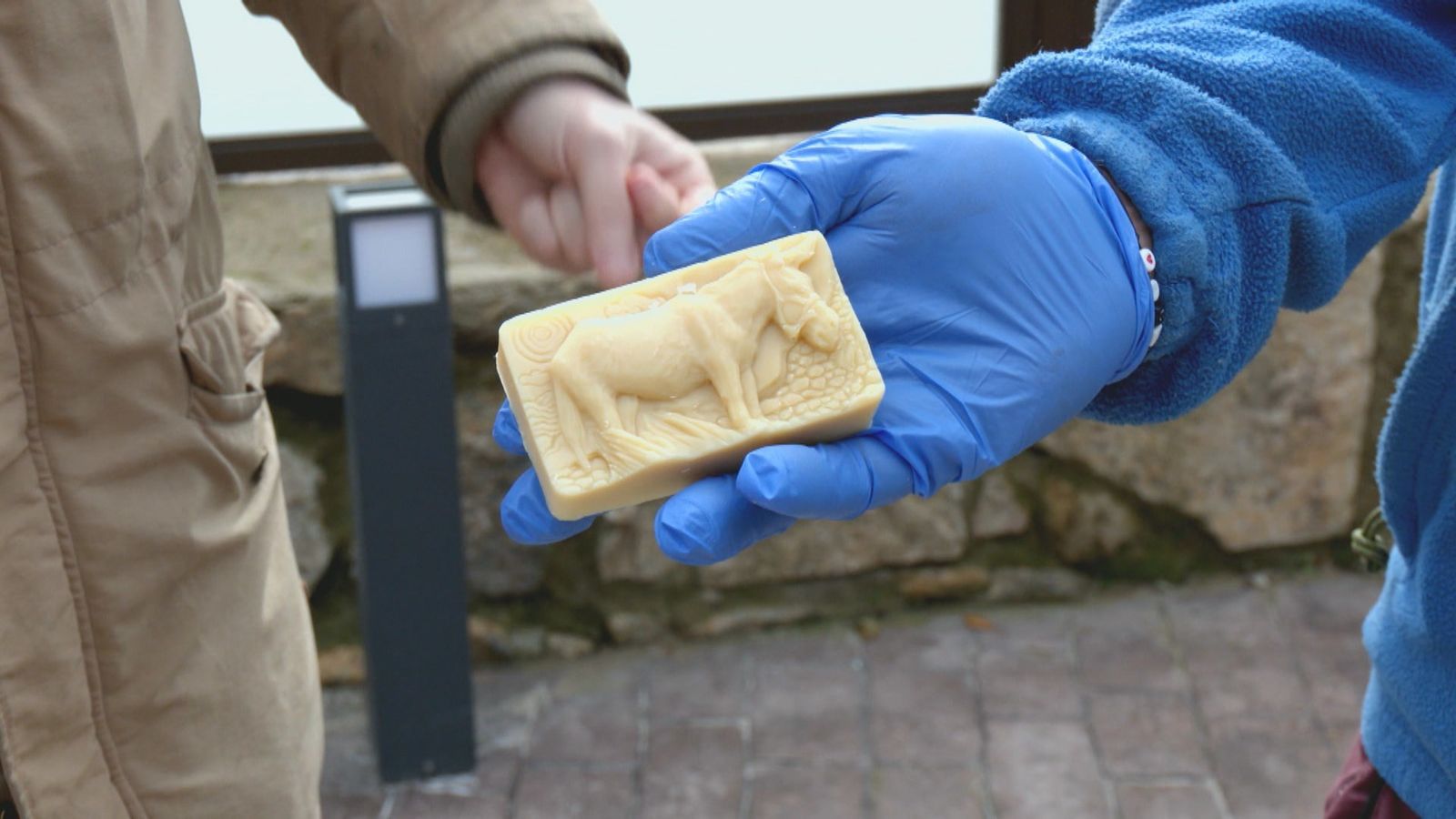 Jabón de leche de burra