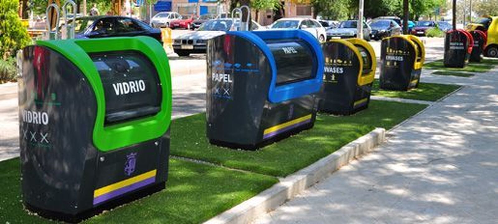 Contenedores en Torrejón