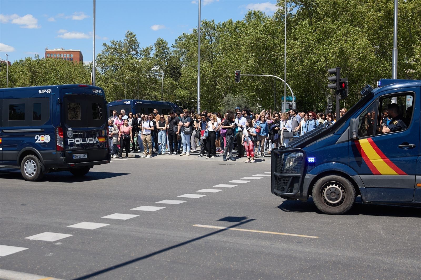 El gran apagón en Madrid