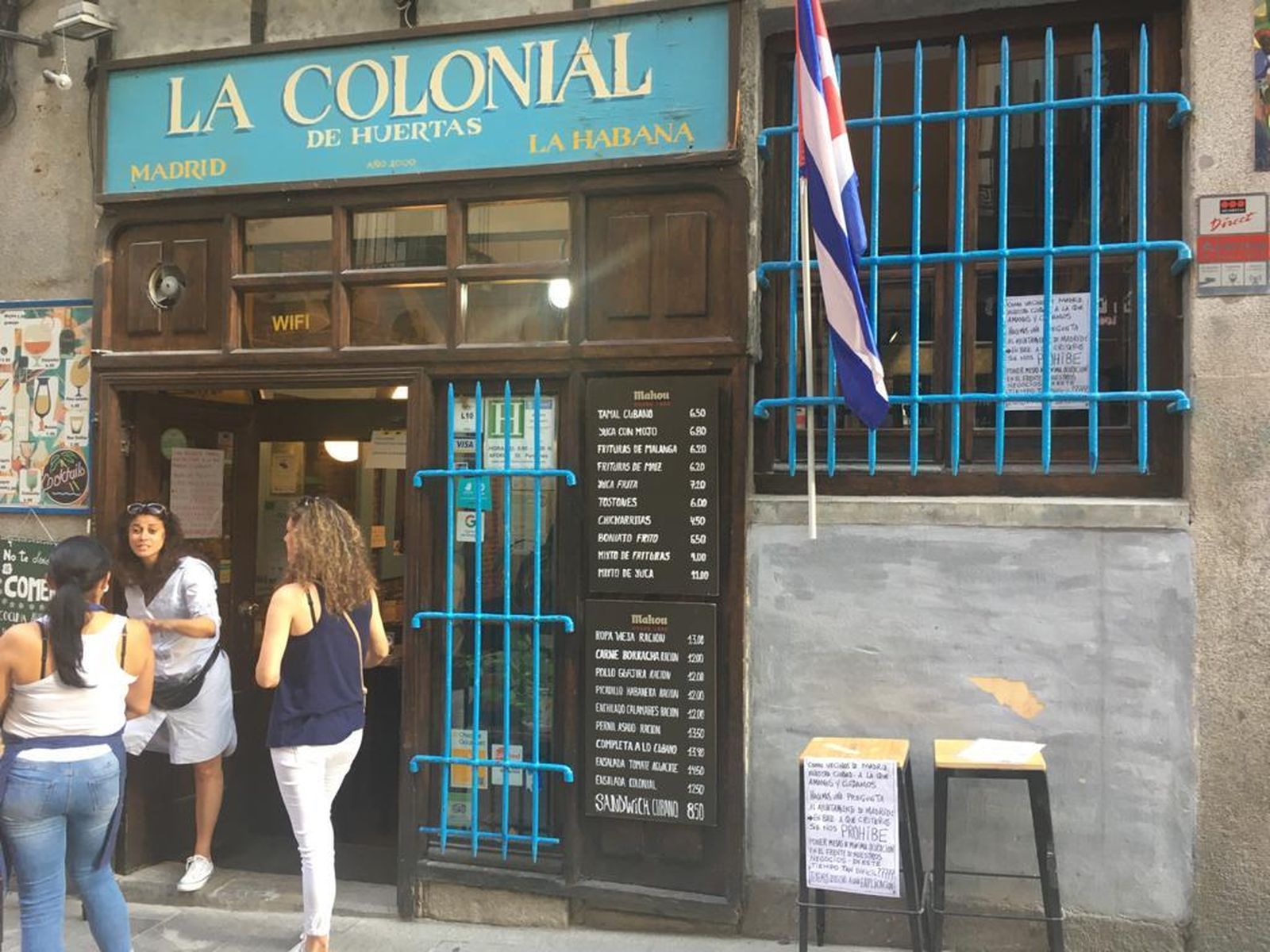 Uno de los establecimientos al que se le ha retirado la terraza