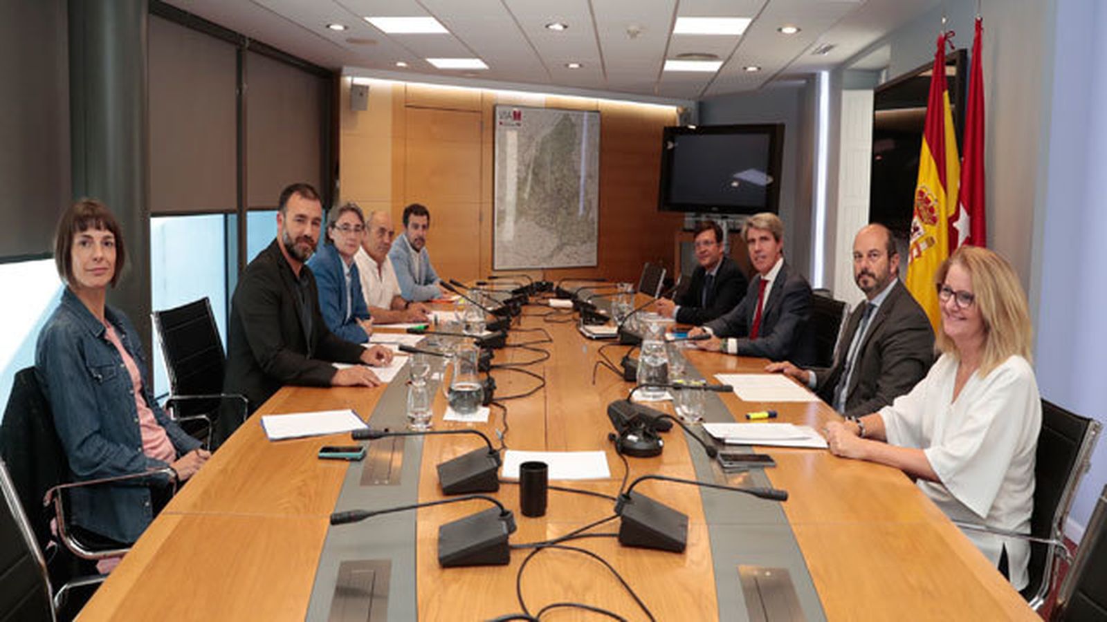 Reunión entre Comunidad y ayuntamiento paar el realojo de la Cañada Real