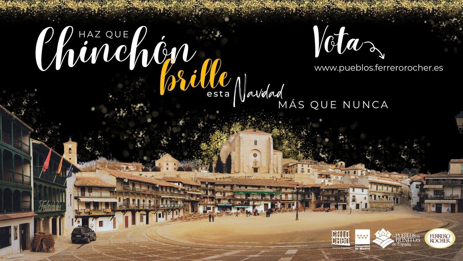 Chinchón se postula para ser el pueblo mejor iluminado por una marca de bombones
