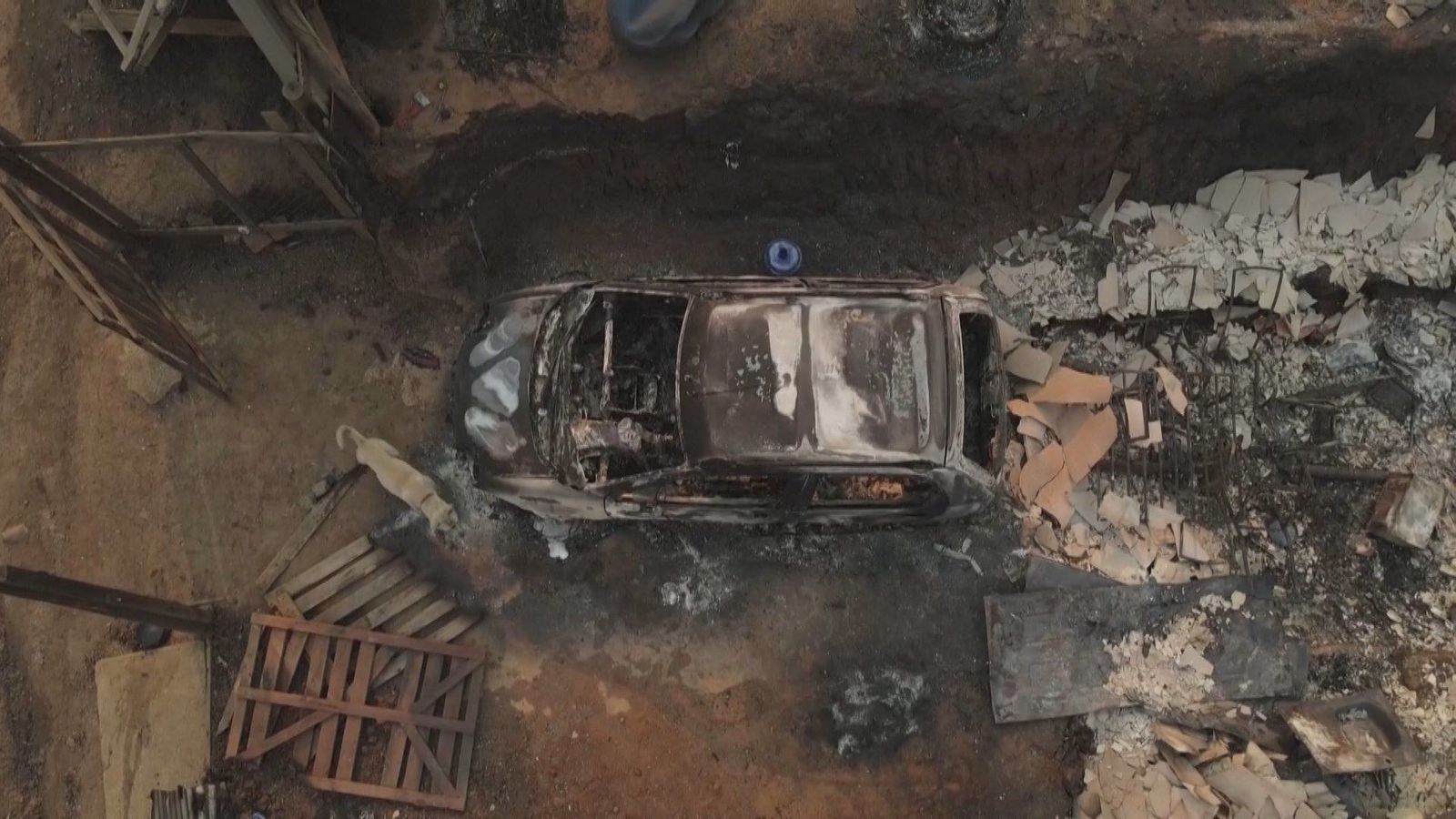 Aumentan a 112 los muertos en los devastadores incendios de Valparaíso
