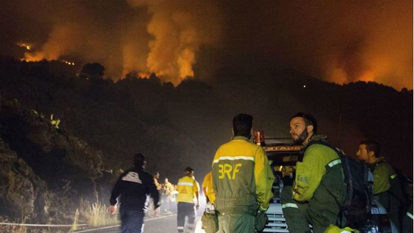 Fallece uno de los agentes forestales que trabajaba en el incendio de La Palma