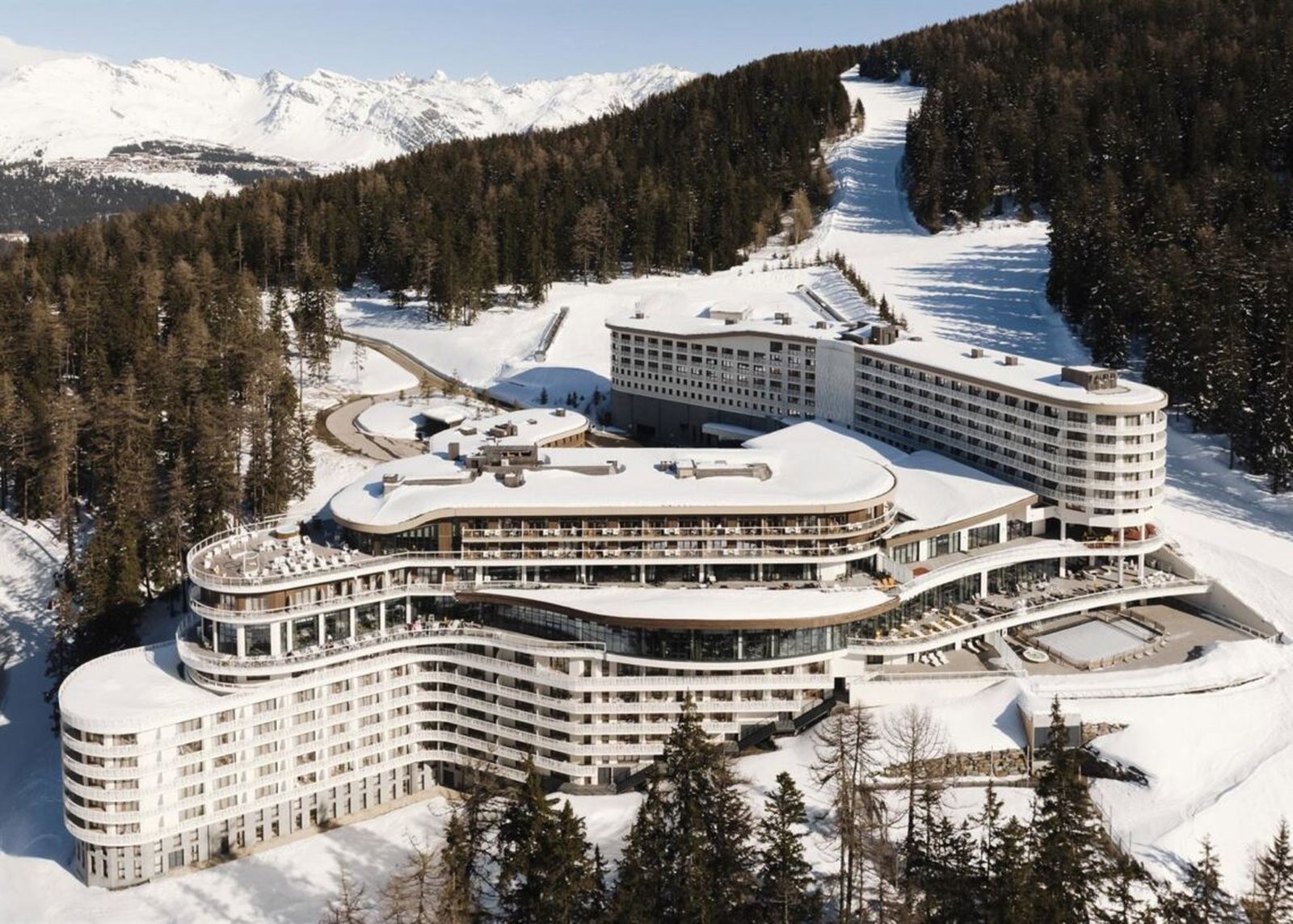 Hotel en Los Alpes