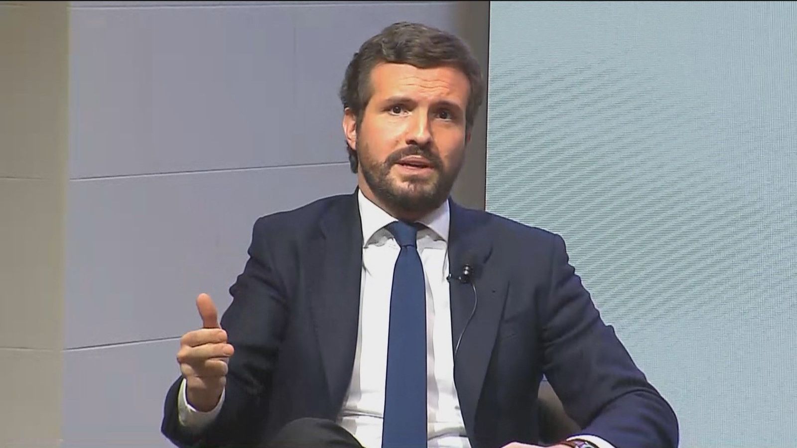 Casado, sobre Pablo Iglesias: “La onda expansiva ha hecho que sea el Gobierno de Sánchez el que se tambalee”