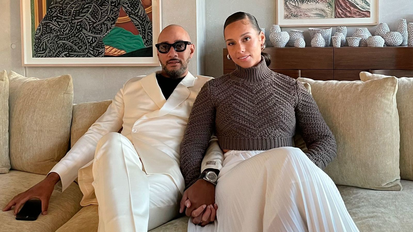 Kasseem Dean y Alicia Keys
