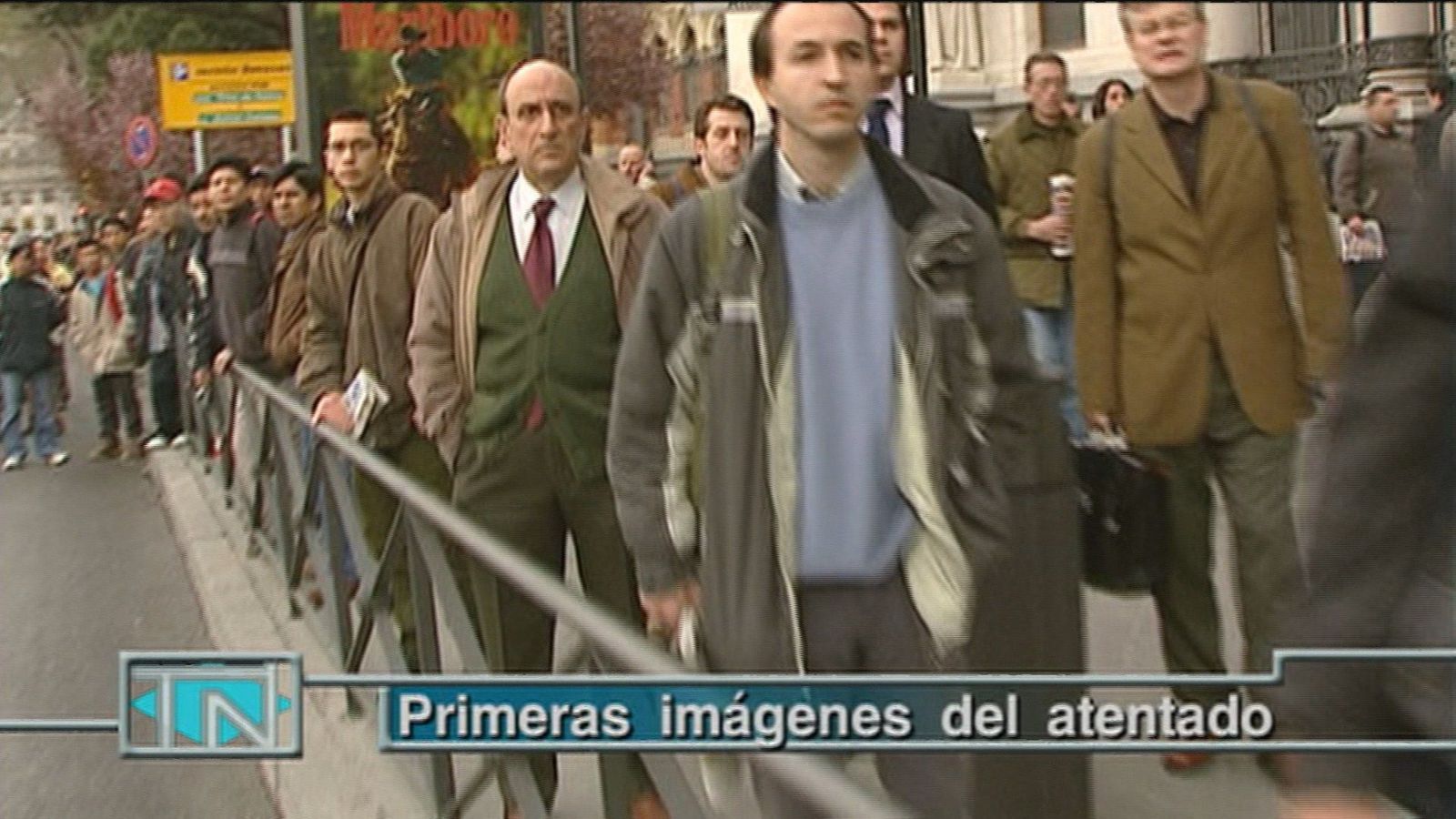 Estas fueron las primeras conexiones en directo de Telemadrid el 11 de marzo de 2004