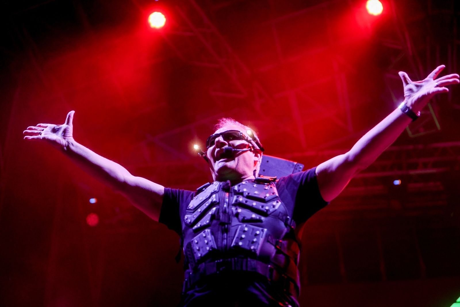 El DJ Chimo Bayo durante una actuación en 2023