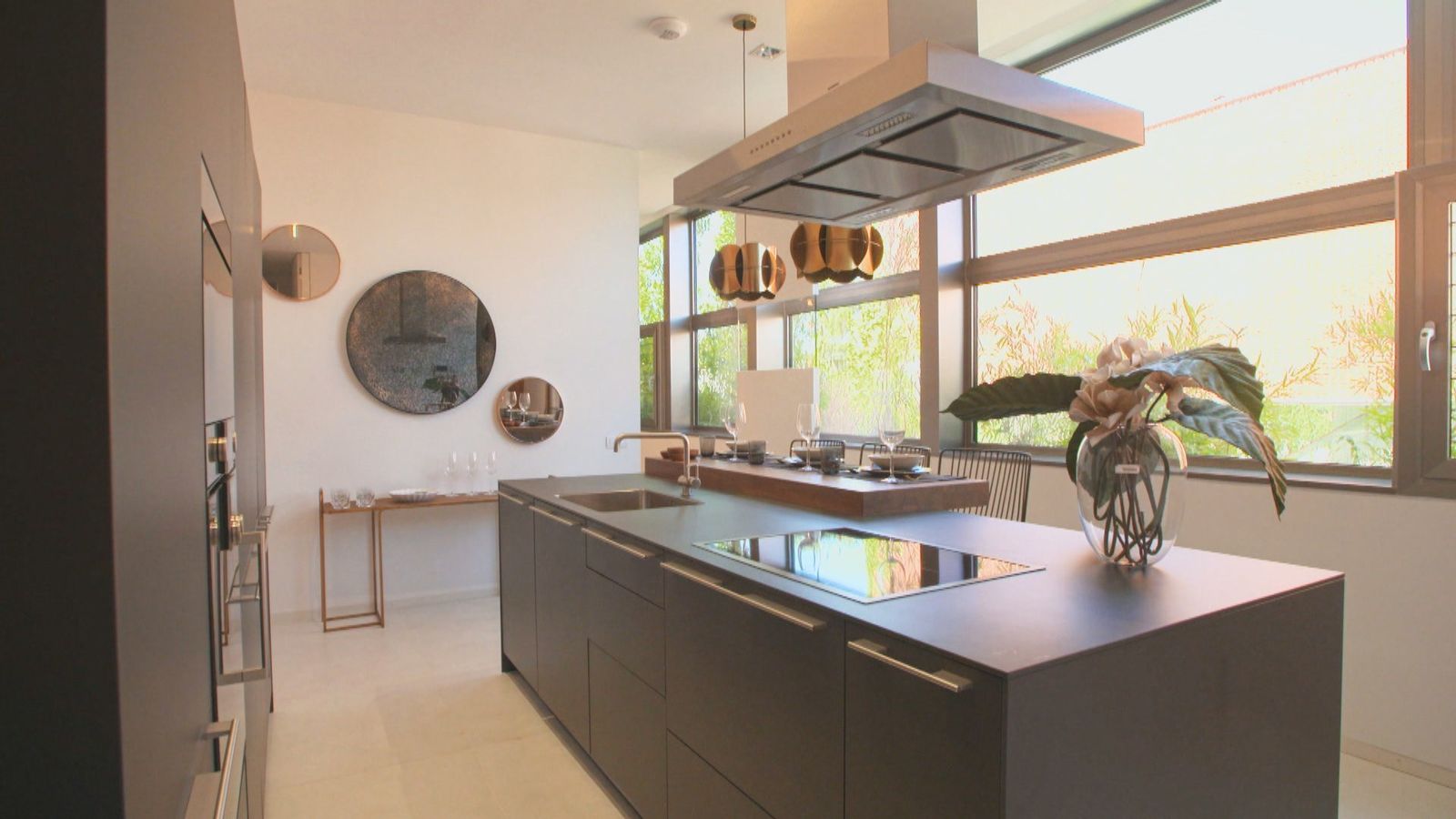 La cocina también da al jardín, como el resto de habitaciones.