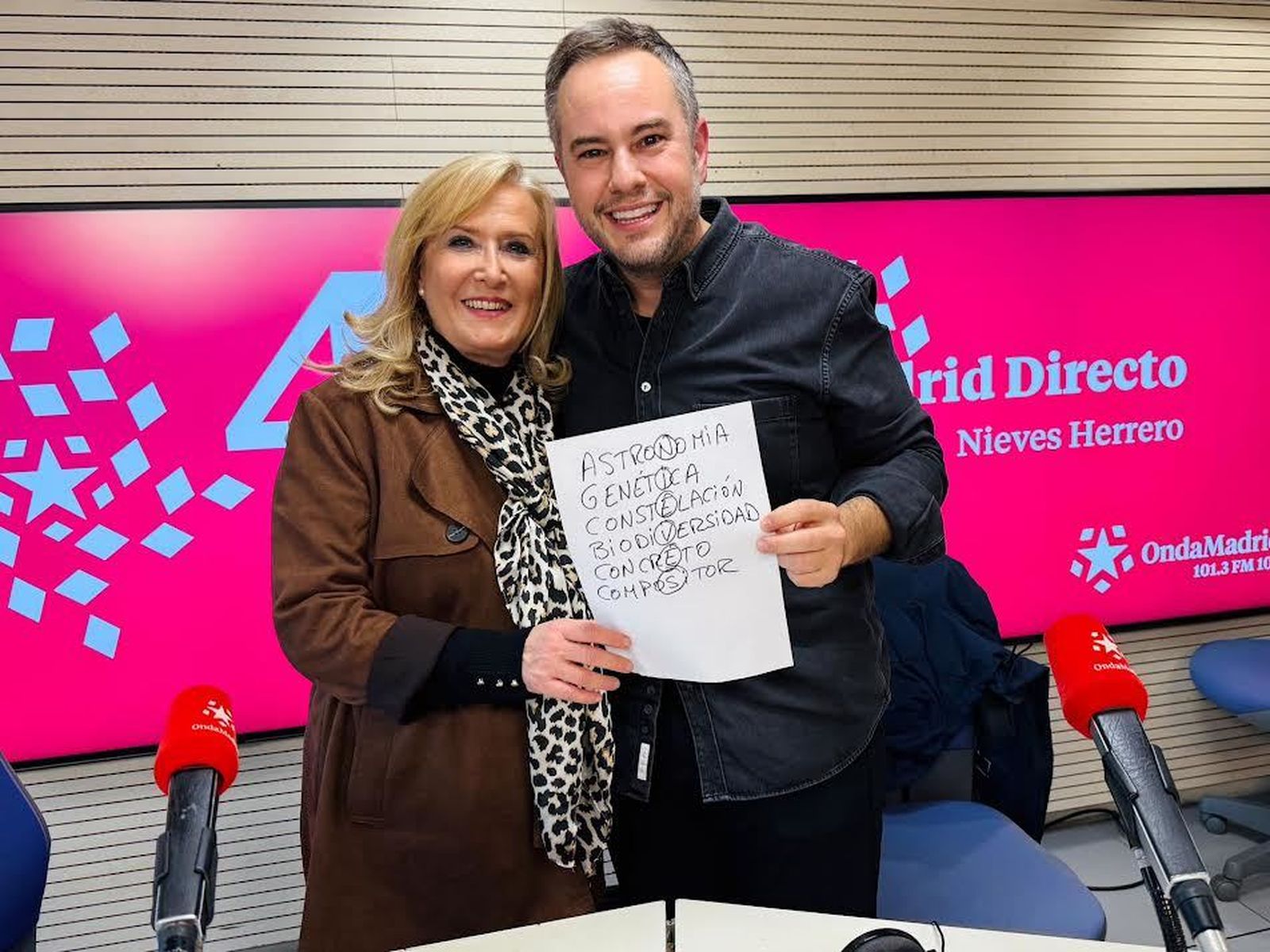 Nieves Herrero y Jorge Blass