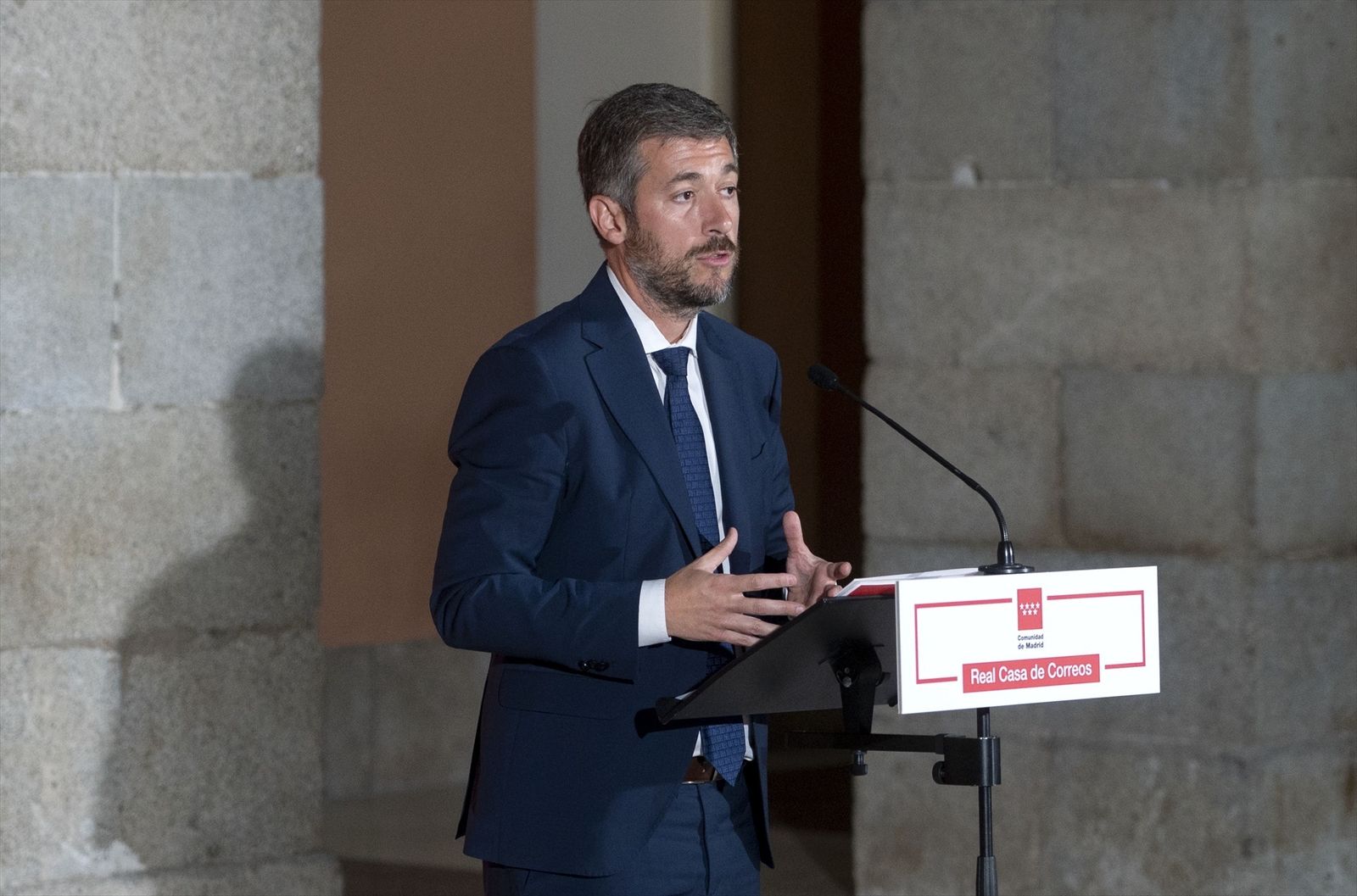 El consejero de Presidencia, Justicia e Interior, Miguel Ángel García Martín
