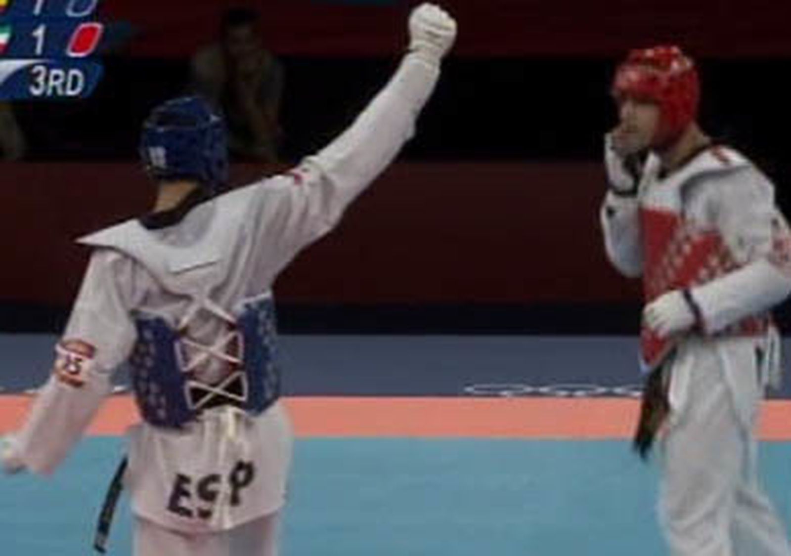 Nicolás García clasificado para los cuartos de final de -80 kilos de taekwondo