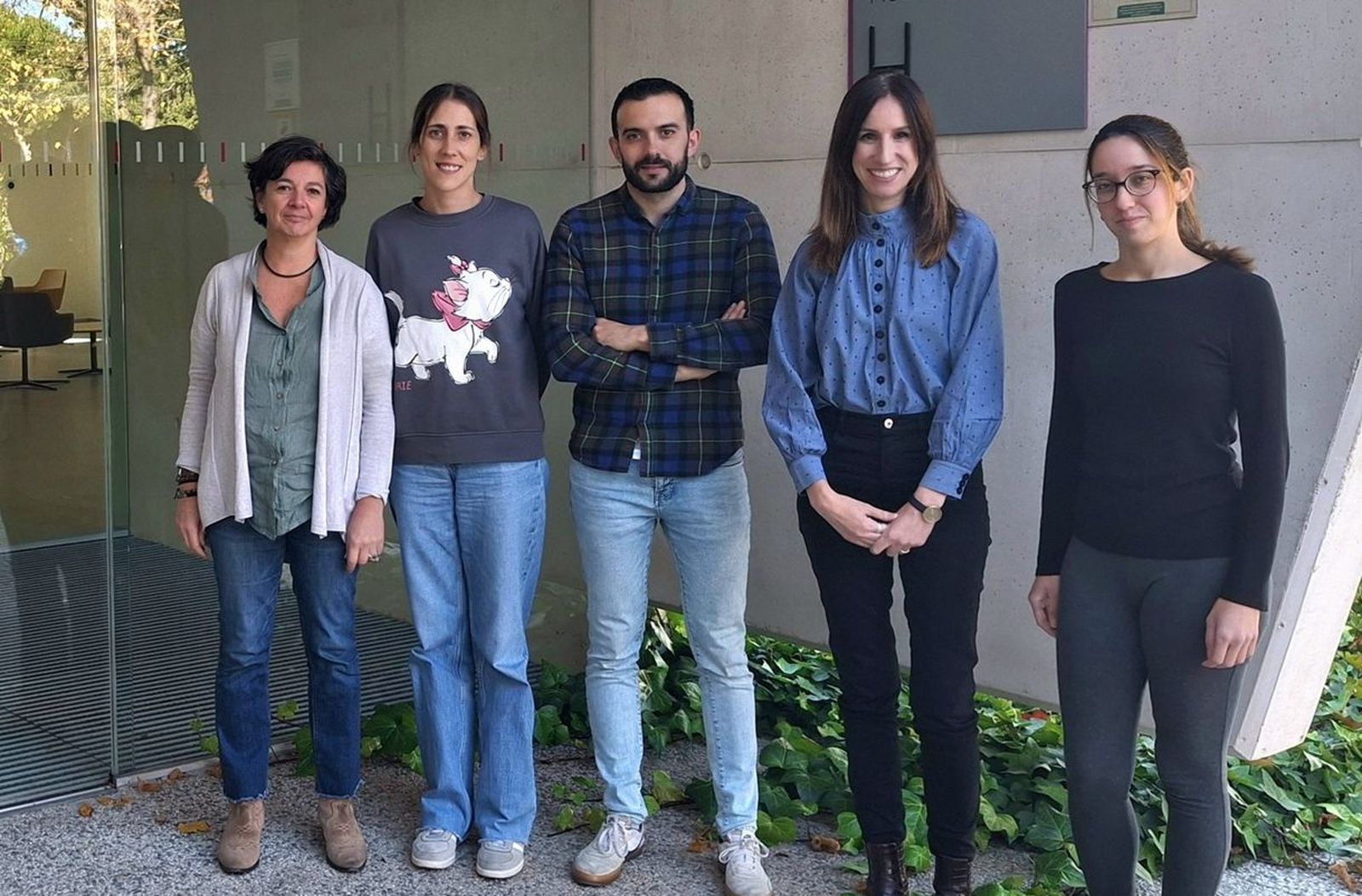 Equipo de investigadores del nonavirus en el Instituto de Salud Carlo III