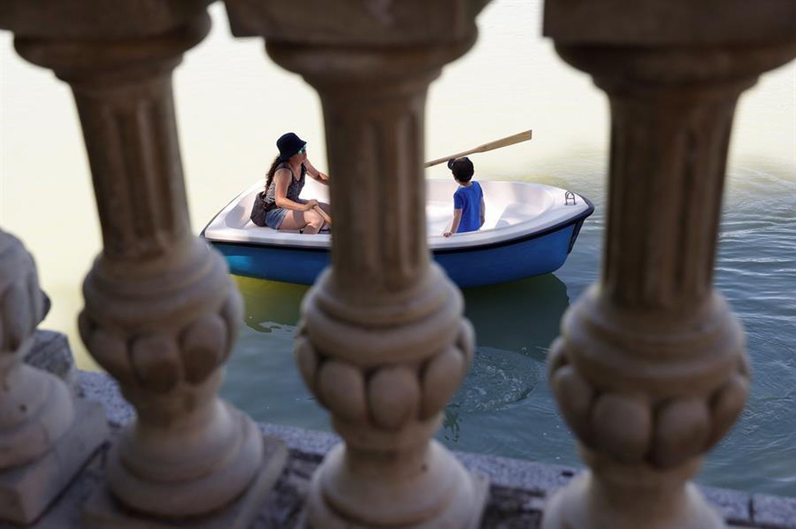 Barcas en el Retiro