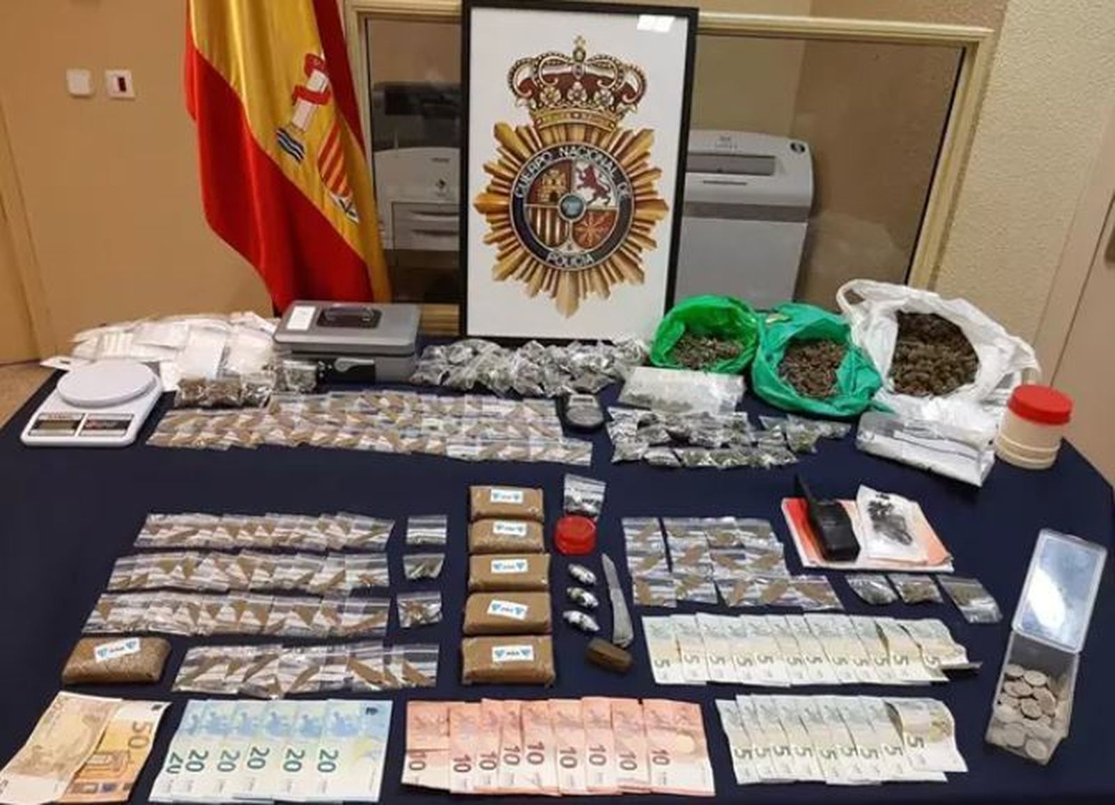 Desmantelan un narcopiso en Villaverde por segunda vez en dos meses