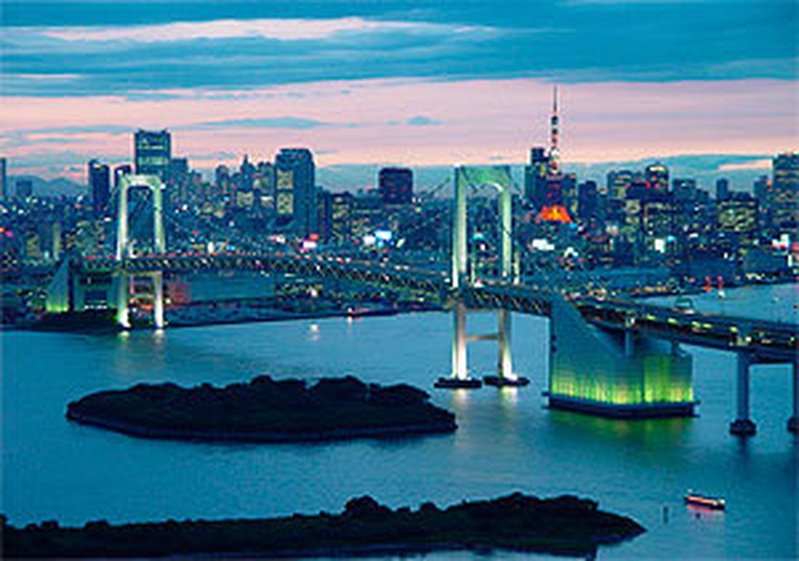 El Rainbow Bridge de Tokio