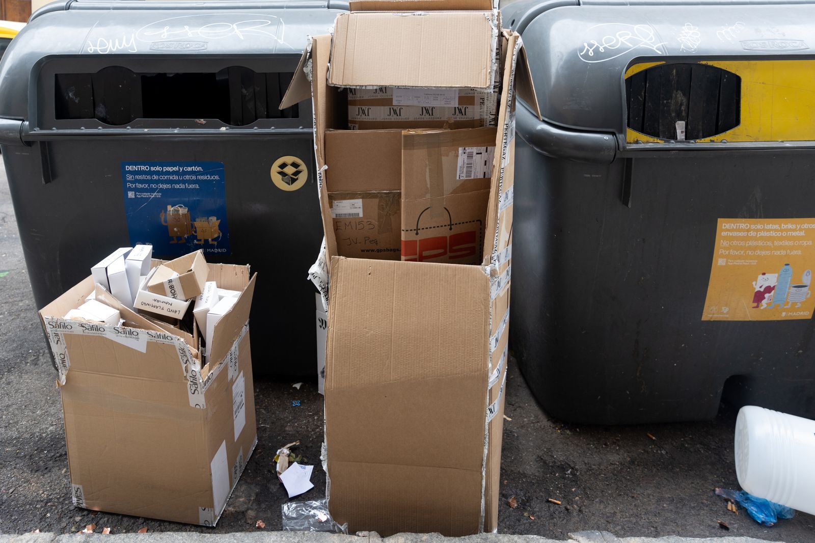 Madrid suspende la recogida de residuos en Nochebuena y Navidad