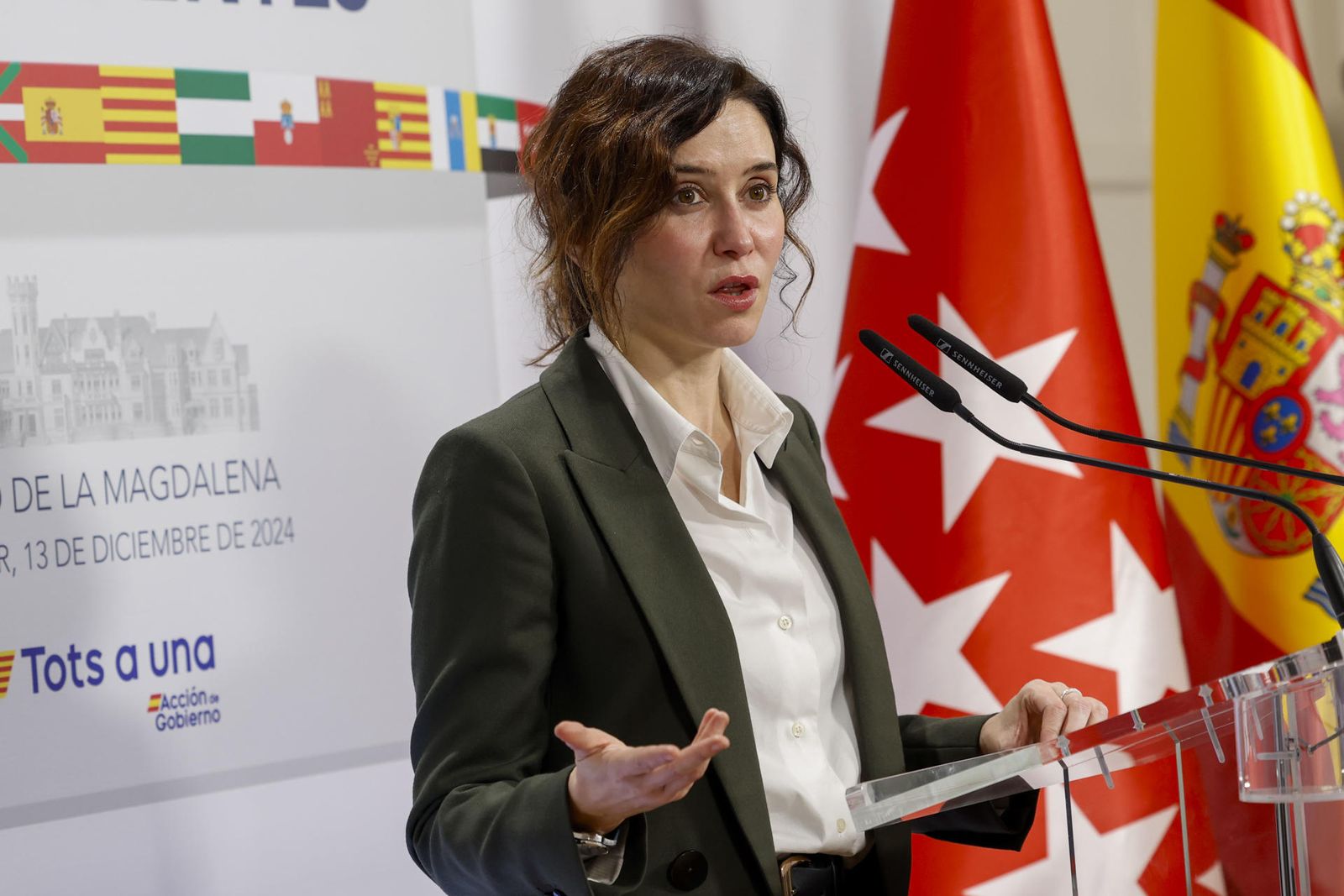 Ayuso: "Las deudas no se condonan, las deudas se pagan"