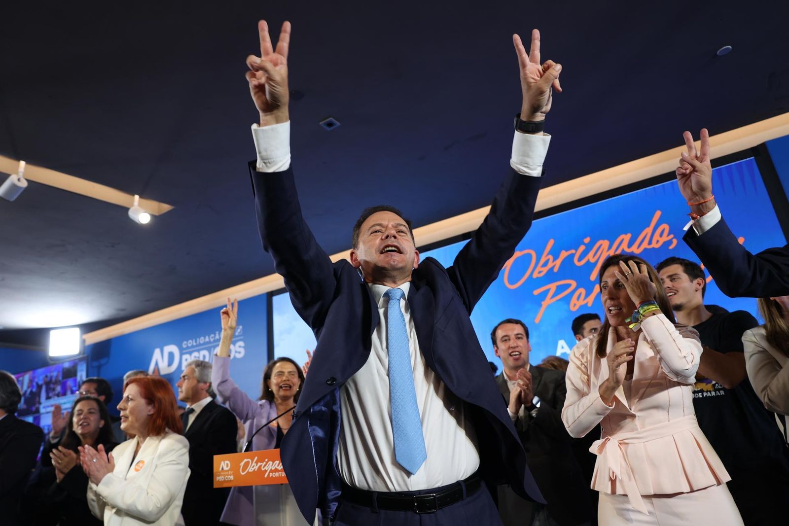 La coalición conservadora Alianza Democrática de Luis Montenegro gana las elecciones en Portugal