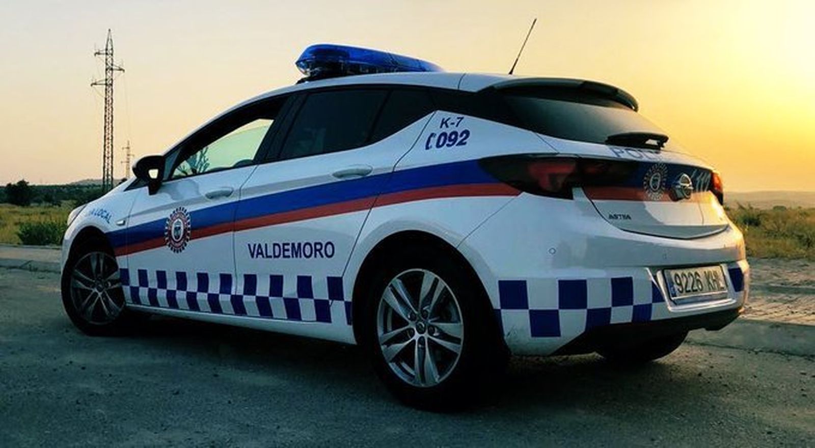 Vehículo de la Policía Local de Valdemoro