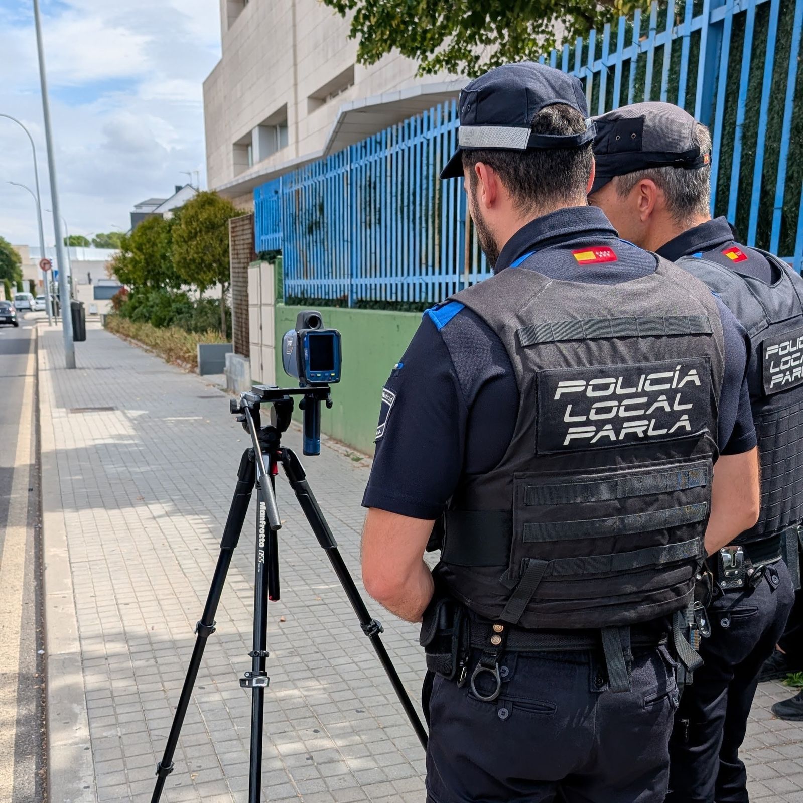 Agentes de la Policía Local de Parla
