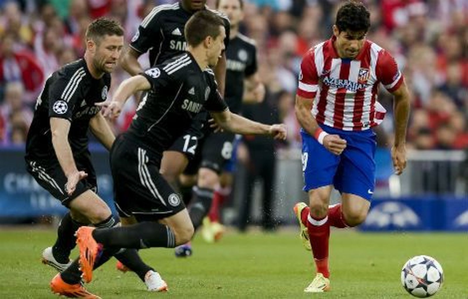 0-0. El Atleti domina, pero no puede con un rácano Chelsea