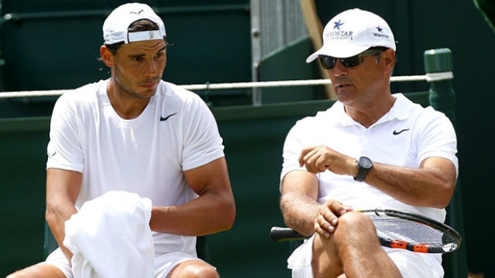 Rafa Nadal y Toni Nadal
