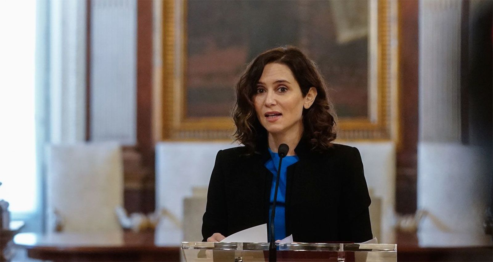 Ayuso denuncia el autoritarismo y la opacidad del Gobierno en la gestión de los fondos europeos de recuperación