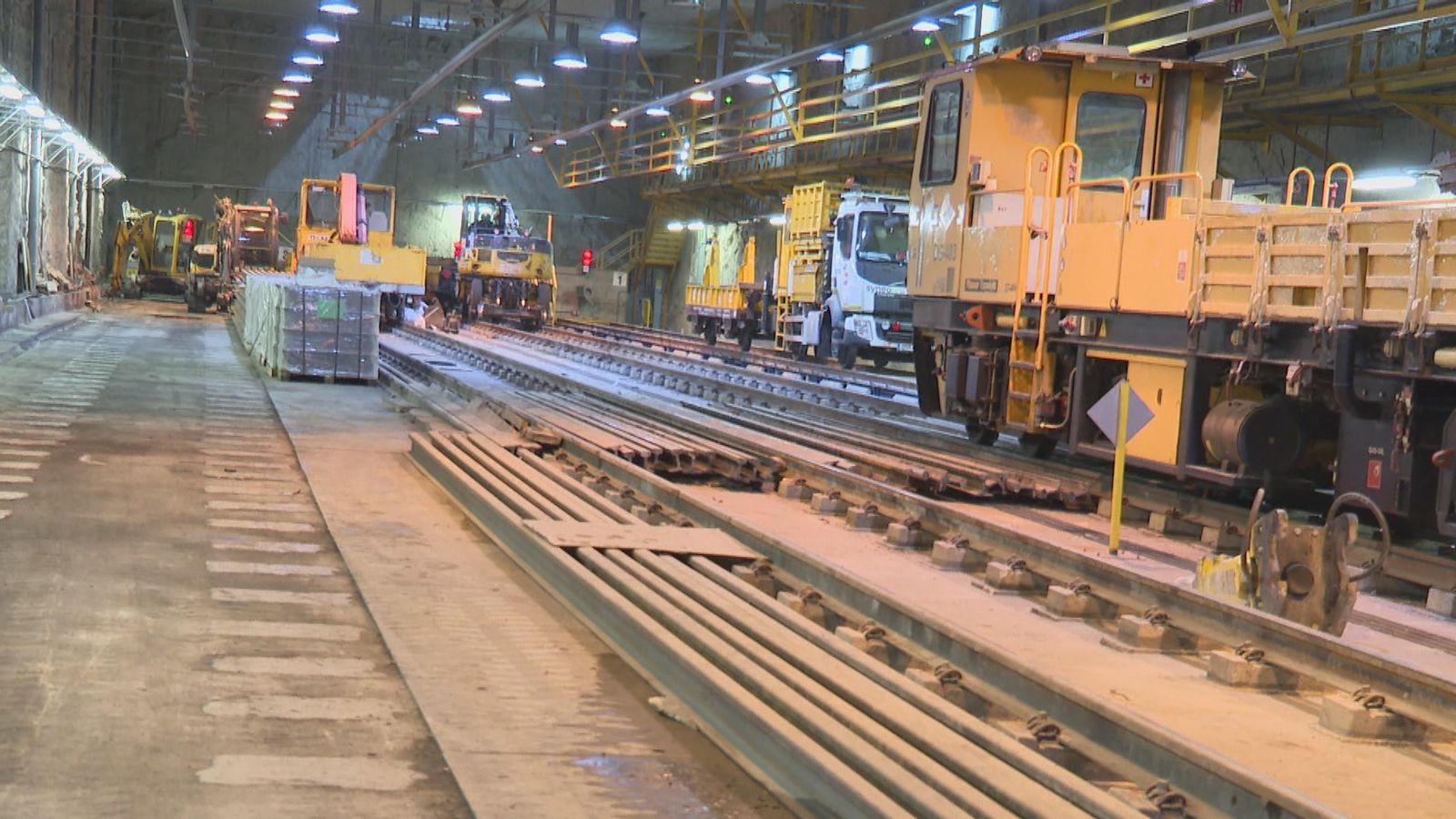 Obras en la L6 de Metro