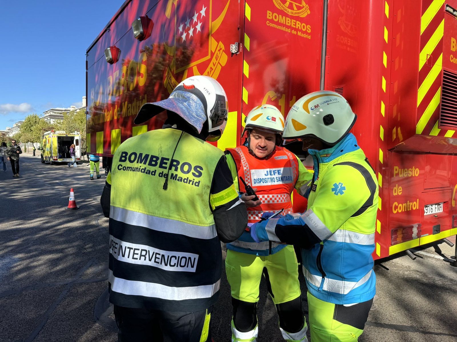 Alcobendas realiza un simulacro para estrenar su plan de emergencias