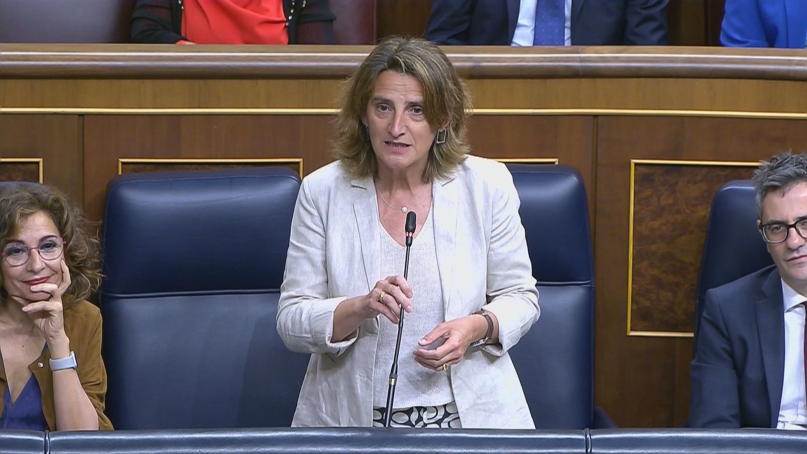 Teresa Ribera no recogerá su acta de eurodiputada y recuerda que ese fue su plan desde el principio