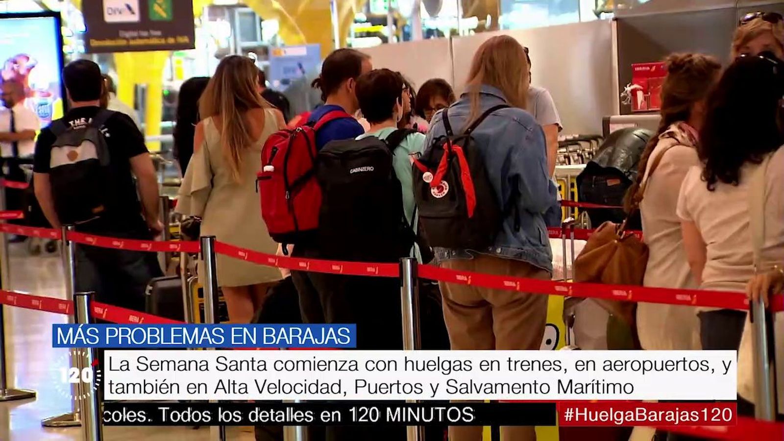 Aeropuertos y estaciones de tren, objetivo de las huelgas durante Semana Santa